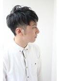 ツーブロック×ネープレス×無造作ショート〔下北沢〕