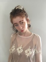 アスター(astar)&nbsp;【Astar】抜け感アレンジ おだんごヘア