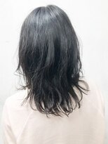 クアトログランシュ 水戸店(QUATRO×GranCieux) 黒髮ジェンダーレスカール★QUATRO★