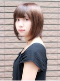 お手入れ簡単☆ナチュラルボブ