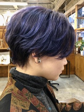 ティメレ 神戸三宮(Timere) ダークネイビー×リバースショート【Timere神戸三宮】