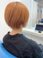 みかんカラー☆ショートカット