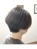 ダークアッシュハンサムショート