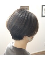 ウィスカーヘアー(whisker hair)&nbsp;ダークアッシュハンサムショート