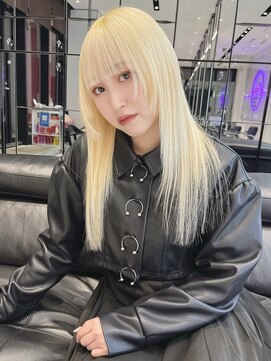 キーン 吉祥寺店(keen) 《keen×KANEKO》抜きっぱなしブロンド×顔周りcut