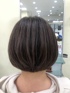 プールドゥマン 屯田(POUR DEMAIN) 【POURDEMAIN】ナチュラルショートボブ