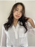 long layer/gray beige
