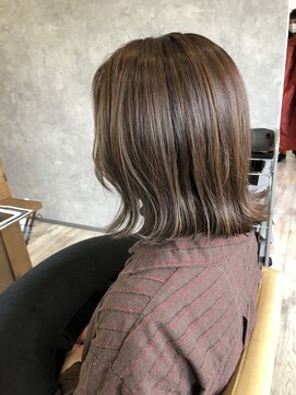 シキ(C key) 馴染ませハイライト