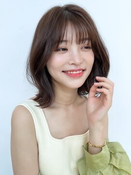 ロンド エスポワール 錦糸町(Lond espoir) 【柴田】前髪ピンクベージュインナーグレージュ韓国マチルダボブ