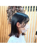 アクセヘアー 町田(acce hair)&nbsp;インナーピンクベージュカラー