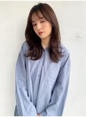 〇シースルーバング クアンクヘア 韓国ヘア