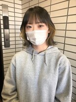 リコバイアフロート(riko by afloat)&nbsp;くびれボブ/イヤリングカラー/外ハネボブ/切りっぱなし