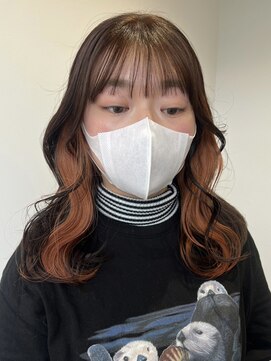 ムク 横浜店(muku) インナーカラーケアブリーチイヤリングカラーハイライトレイヤー