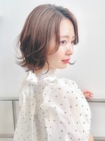 シエル 豊中岡町店(CIEL)&nbsp;《豊中岡町》外ハネミディアムボブ