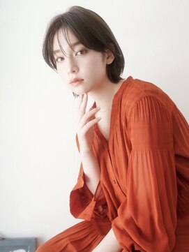 ガーランドツー(Garland 2F) 外ハネくびれショートボブ♪大人可愛い小顔シースルー《池袋》