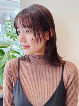 ケーツー あべのキューズモ－ル店(K-two) レイヤーカット*ミディアムレイヤー*ミディアムボブ*姫カット