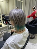 アソビセカンド 原宿(ASOBI 2nd) 前髪/マチルダボブ/ピンクベージュ/インナーグレージュ/表参道