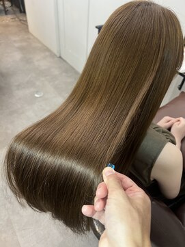 グランドライン(GRAND LINE) オリーブベージュ美髪カラー&最高級髪質改善トリートメント