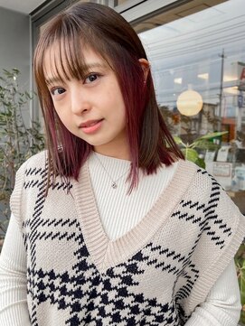 バランス ヘアーアンドアイラッシュ 野田店(balance.) インナーカラー