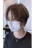 ナチュラルハイライト　ハンサムショート