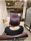 切りっぱなしボブ