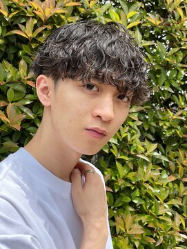 フィフス 名駅(fifth) 再現性高い波巻きスパイラルパーマ×刈り上げマッシュ