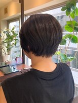 ヘアリゾート粋 ティガ 池袋店(tiga)&nbsp;似合わせショートカット/大人ナチュラル
