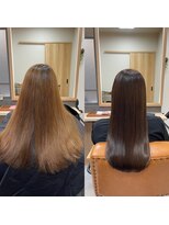 ナチュラル 古川店(Natural)&nbsp;古川　大崎市　縮毛矯正　髪質改善　トリートメント　艶髪カラー