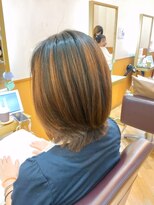 松本平太郎美容室 浦安店 大人かわいい 外ハネひし形レイヤースタイル/30代40代50代60代