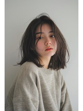 ラナ 新宿(lana) ボブレイヤー/顔まわり/シースルーバング【lana hair 新宿】