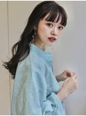 前髪すっきり大人艶ロングパリジェンヌまつ毛パーマ