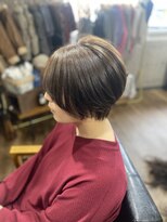 エムエーヘアースタジオ(M/A hair studio.)&nbsp;耳掛けショート◎柔らかカラー