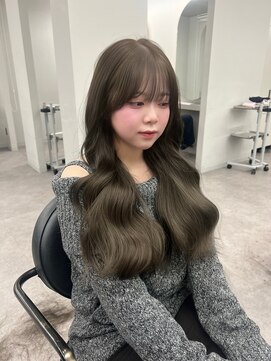 リッカ(LICCA) 【MISAKI】ブリーチなしでできるオリーブベージュ