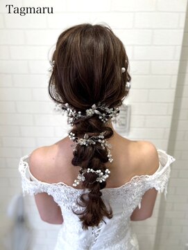 タグマル ブライダル☆前撮りヘアセット