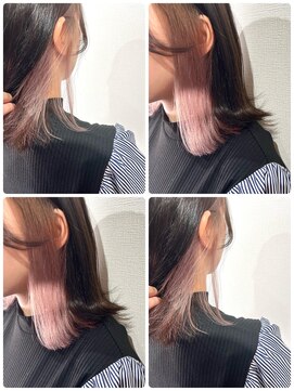 グルグル 新小岩店(GULGUL) 透明感しかないピンクベージュイヤリングカラー