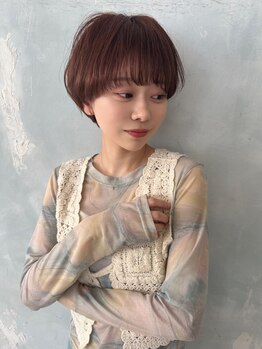 ラックバイアコースティック(lac by ACOUSTIC)の写真/【柏駅徒歩7分◇】自宅での再現性◎ショートスタイルの似合わせは《lac》で叶う[ショート/柏駅]