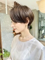 ビュートリアム 南青山(BEAUTRIUM)&nbsp;大人可愛いハンサムショート前髪なしショートヘアクールショート