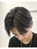 メンズカット＋毛流れ・ニュアンスパーマ◯￥7,700 #フェザーパーマ#カルマ