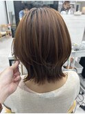 レイヤーボブ/ボブ/レイヤーカット/切りっぱなし/似合わせカット