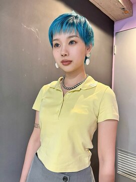 シリー(Silly) 涼しげターコイズブルー