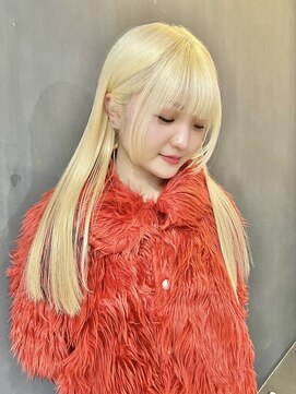 シリー(Silly) 洋服と合わせやすい【ブロンドヘア】