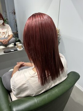 ヴォレ(voler) pink/切りっぱなし/ブリーチ