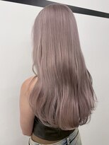 ペレ 栄 アネックス(PELE栄ANNEX)&nbsp;韓国 くびれロング レイヤー ワンホンヘア 小顔前髪