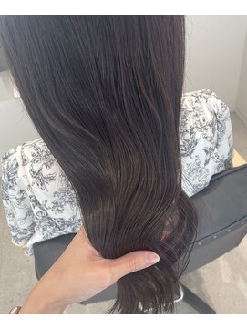 ジーナ 流山おおたかの森(Zina) 【透明感艶カラー】ピンクベージュブラウン