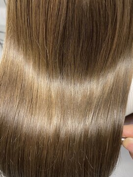 ライア 下北沢(laia) ハイトーンサラサラロングヘア【髪質改善 下北沢  美容室】