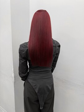 ヴァーディ オモテサンドウ(Vardy omotesando) ブリーチ一回でできる♪ボルドーカラー