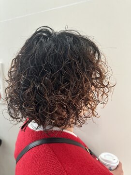 スパイラルパーマ