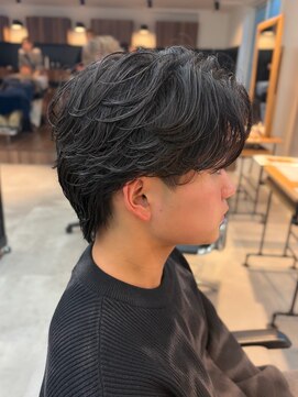 シーフ 千葉(Cyf) フェザーパーマ/毛流れセンターパート/千葉駅/メンズカット/関