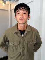 ボウ(BOW)&nbsp;【BOW HAIR】ダウンバングショート×ピンパーマ