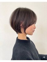 イーハトーヴヘアー(Yehatov) 丸みショート×ダークアッシュ